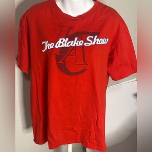 The Blake Griffin Show Double Sided Print Los Angles Clippers Red Shirt Size M